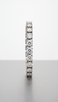 Vintage platinum tennis bracelet